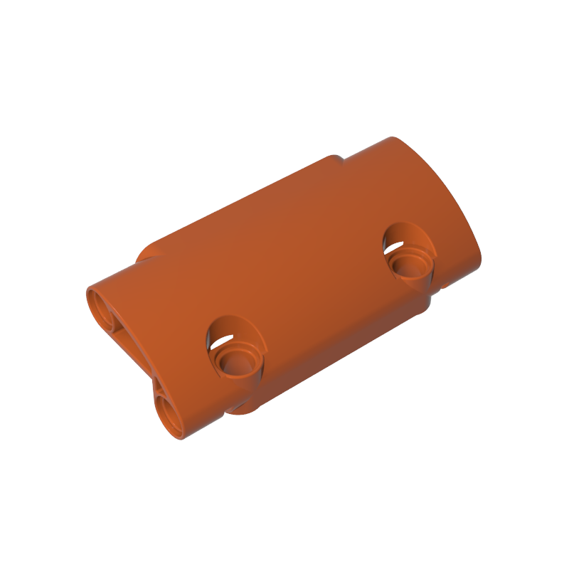 24119 | Technical Panel Curved 7 x 3 with 2 Pin Holes through Panel Surface