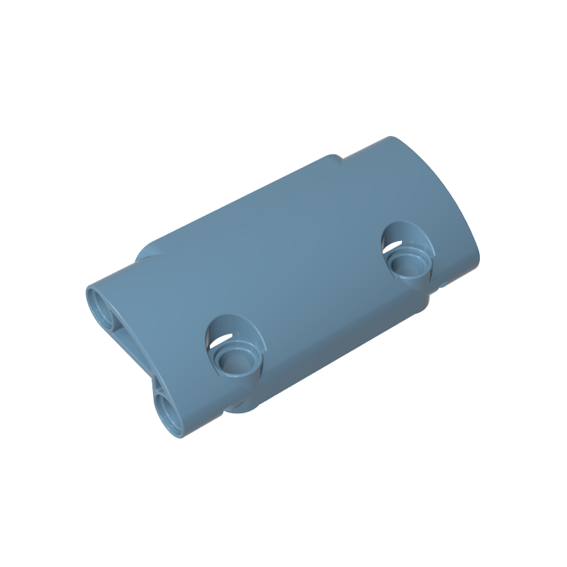 24119 | Technical Panel Curved 7 x 3 with 2 Pin Holes through Panel Surface