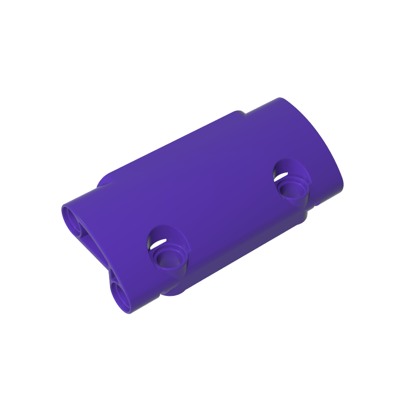 24119 | Technical Panel Curved 7 x 3 with 2 Pin Holes through Panel Surface