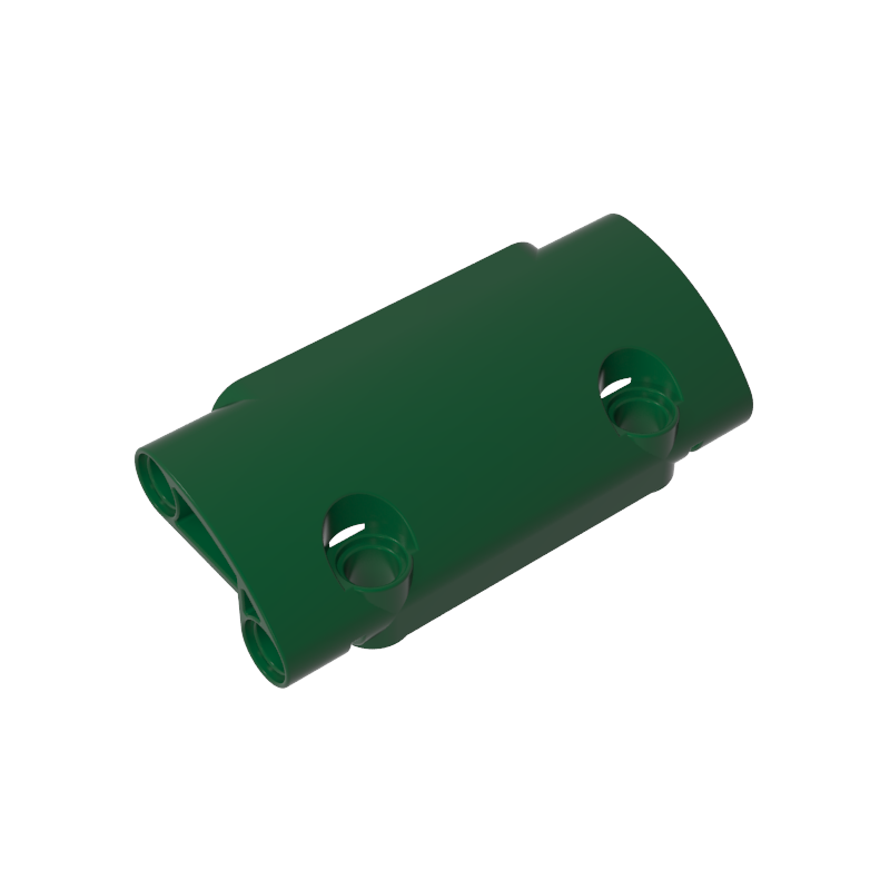 24119 | Technical Panel Curved 7 x 3 with 2 Pin Holes through Panel Surface