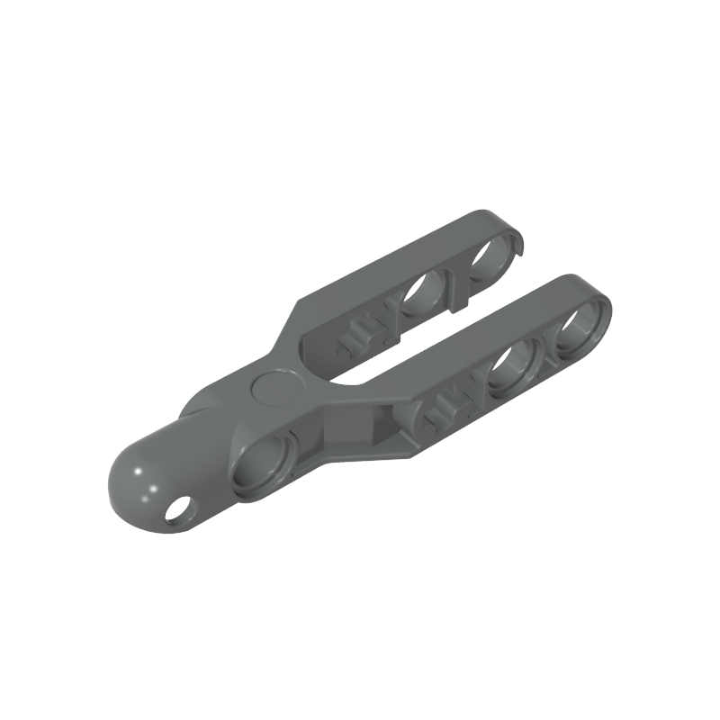 57515 | Technical Steering Arm 6 x 2 with Tow Ball Socket Rounded, Chamfered