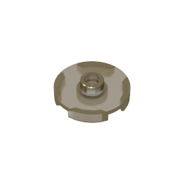 18674 | Tile, Round 2 x 2 with Open Stud