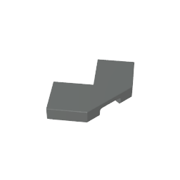 27263 | Tile, Modified Facet 2 x 2