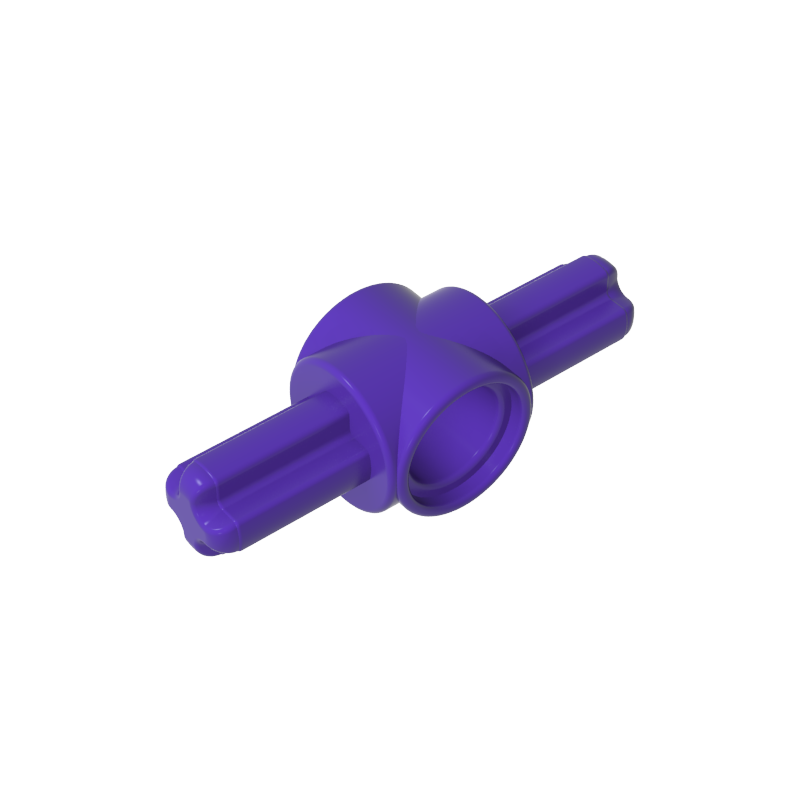 27940 | Technical Axle and Pin Connector Hub with 2 Axles on Opposite Sides