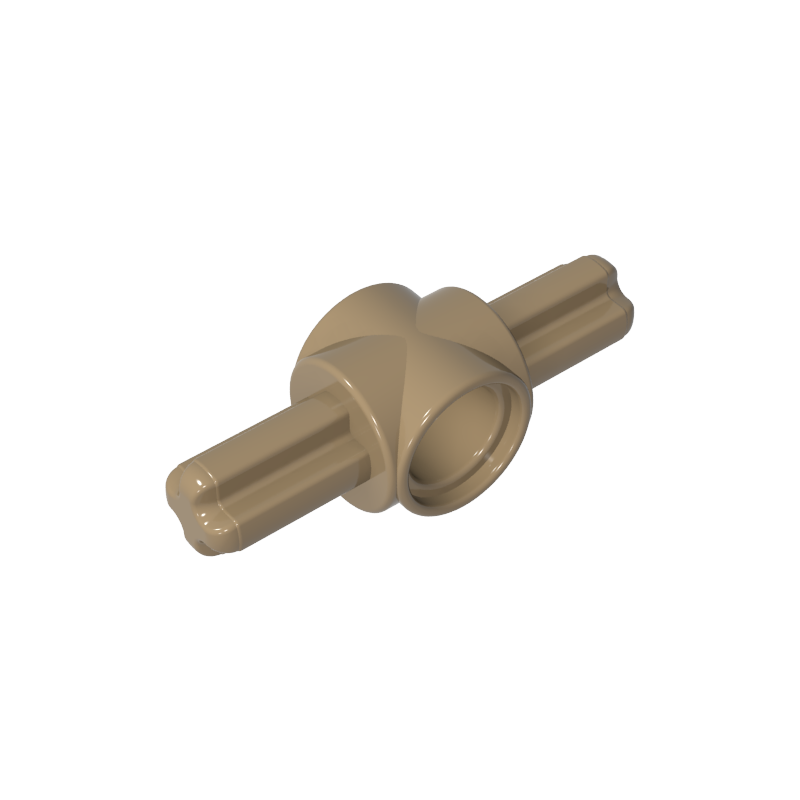 27940 | Technical Axle and Pin Connector Hub with 2 Axles on Opposite Sides