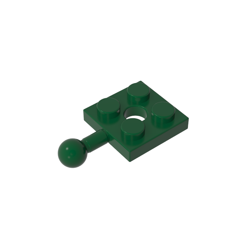 15456 | Plate, Modified 2 x 2 with Tow Ball and Hole