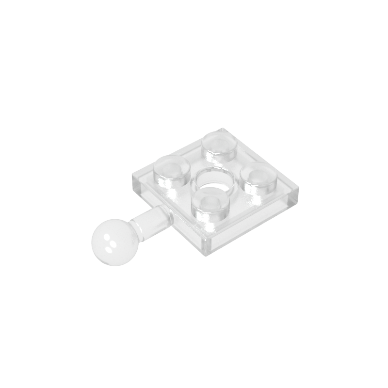 15456 | Plate, Modified 2 x 2 with Tow Ball and Hole