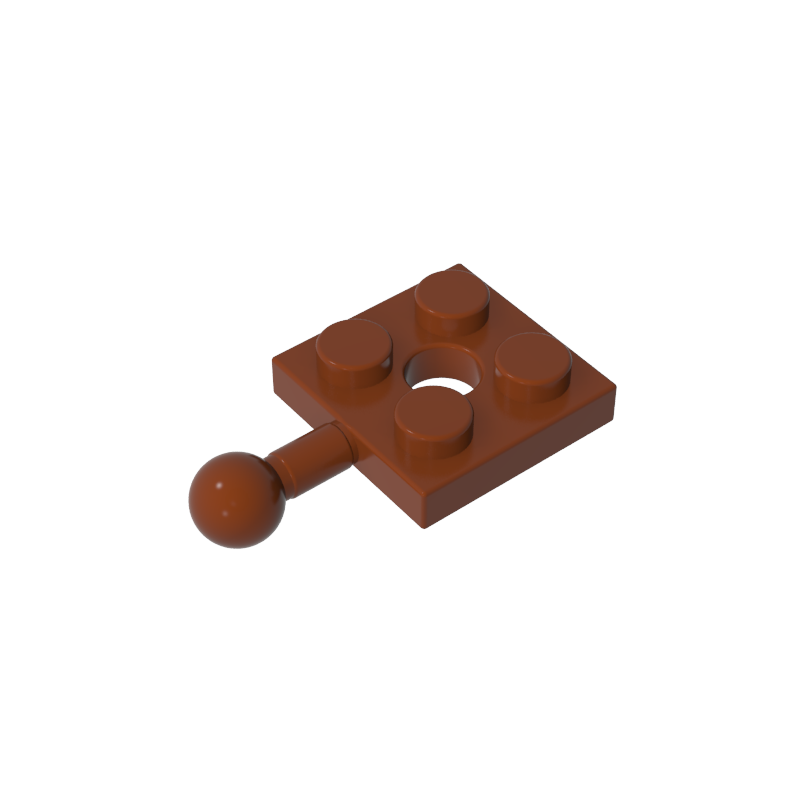 15456 | Plate, Modified 2 x 2 with Tow Ball and Hole