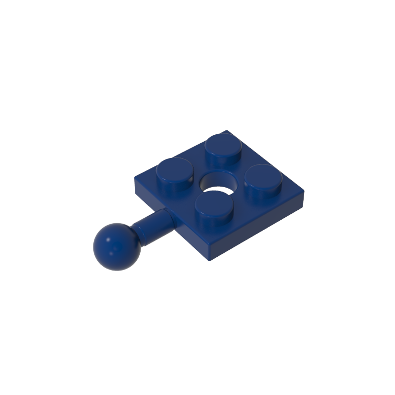 15456 | Plate, Modified 2 x 2 with Tow Ball and Hole