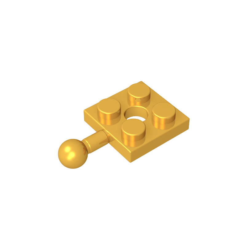 15456 | Plate, Modified 2 x 2 with Tow Ball and Hole