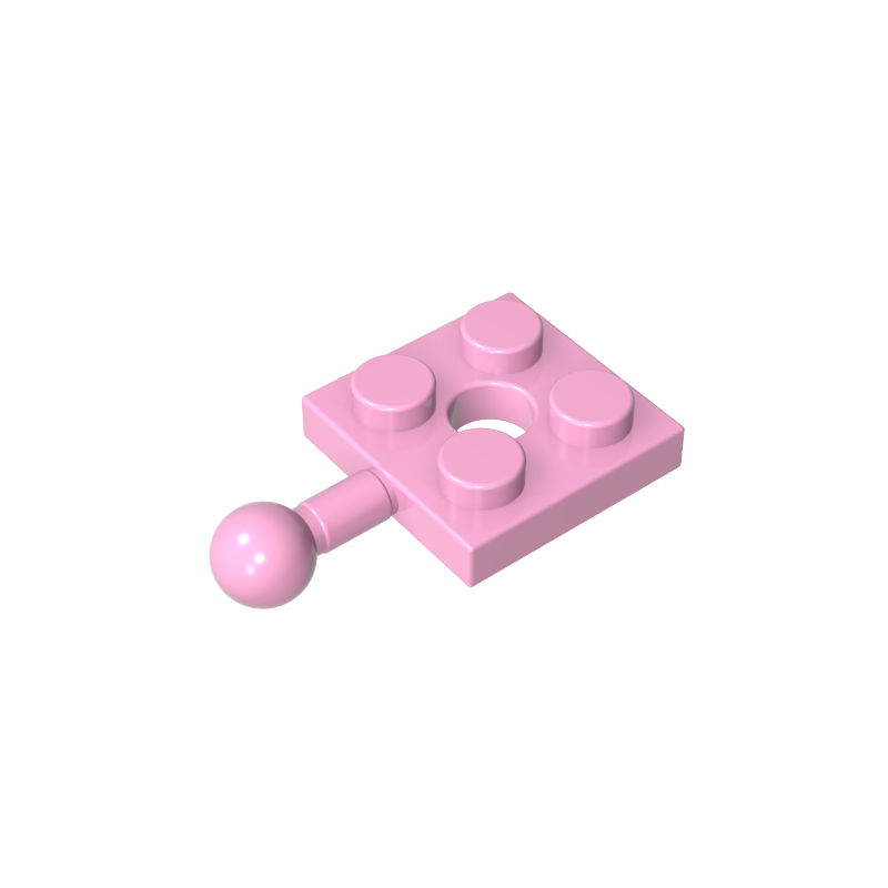 15456 | Plate, Modified 2 x 2 with Tow Ball and Hole