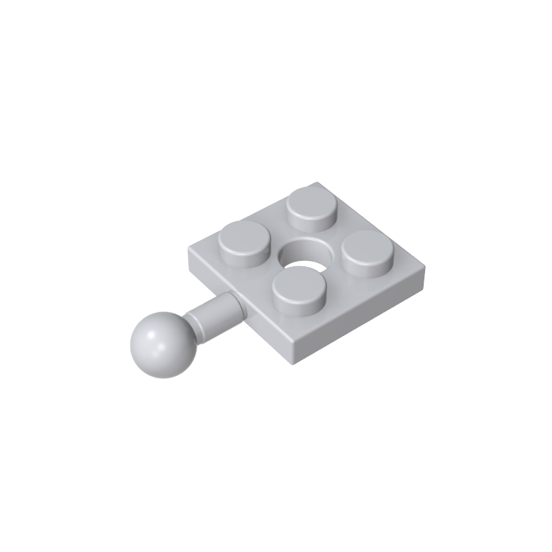 15456 | Plate, Modified 2 x 2 with Tow Ball and Hole