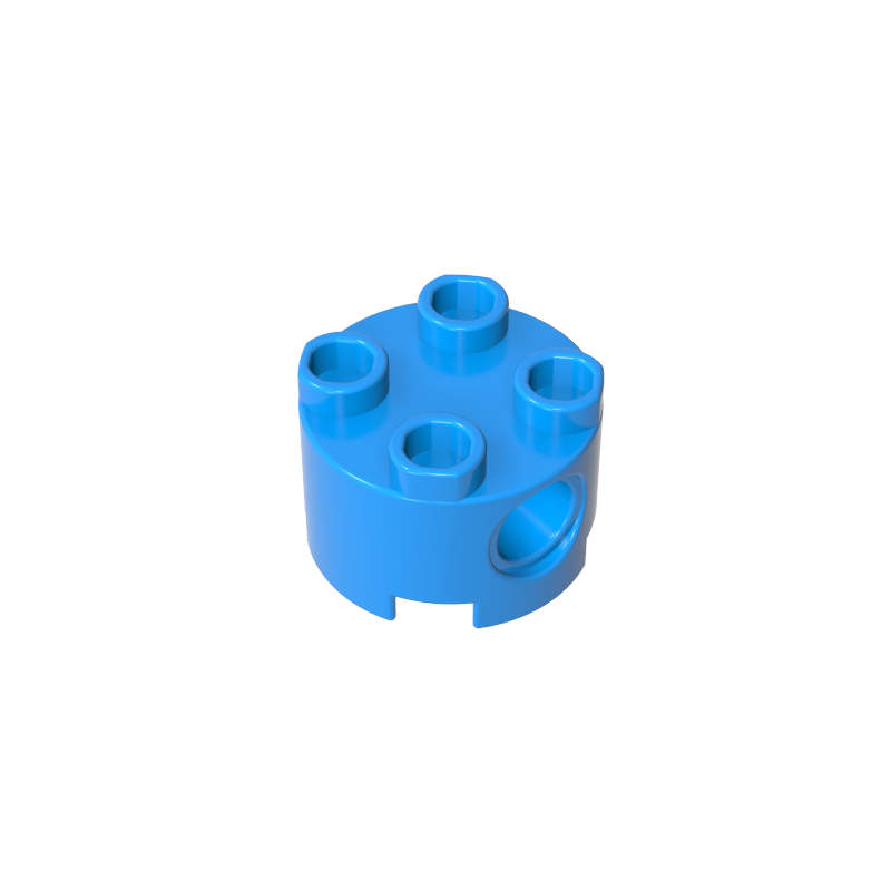 17485 | Brick, Round 2 x 2 with Pin Holes