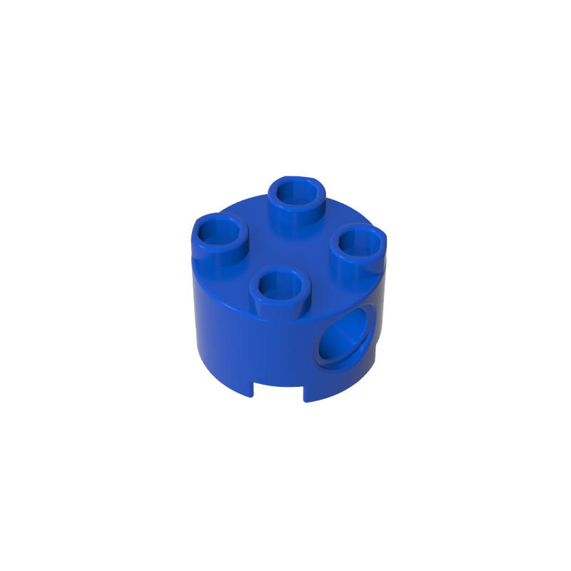 17485 | Brick, Round 2 x 2 with Pin Holes