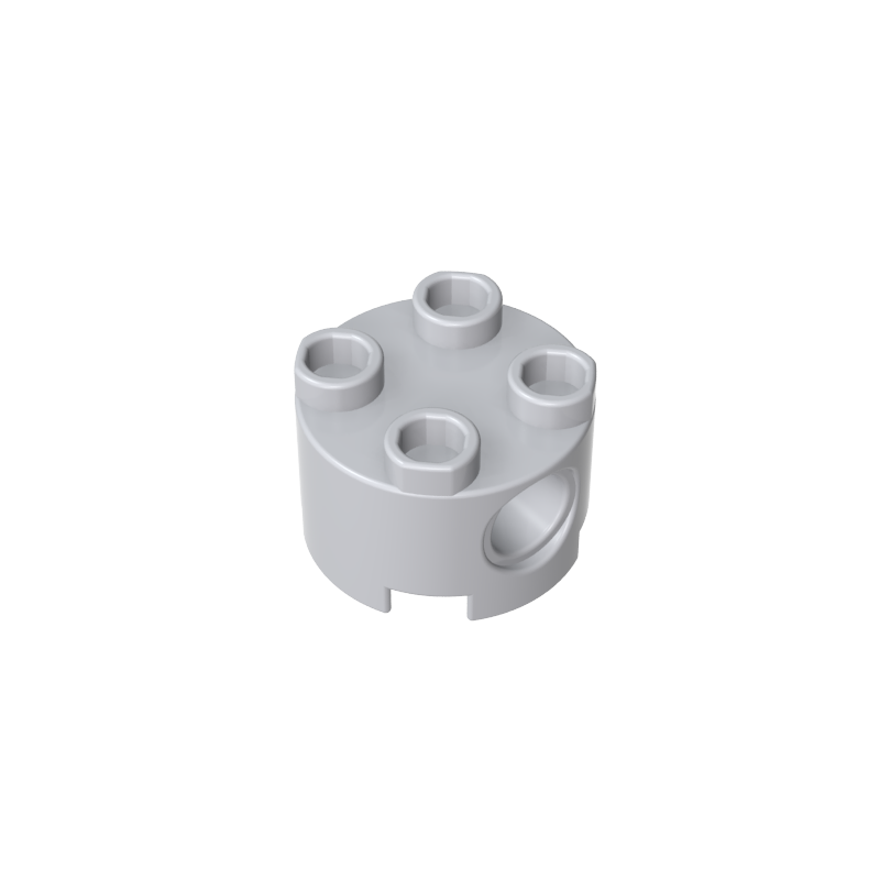 17485 | Brick, Round 2 x 2 with Pin Holes