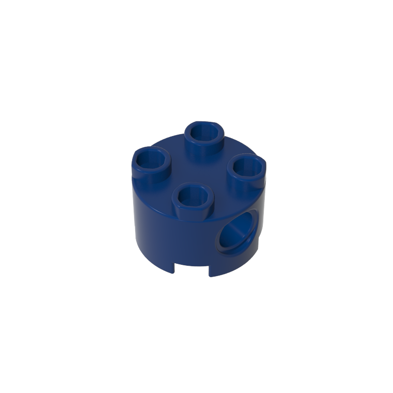 17485 | Brick, Round 2 x 2 with Pin Holes
