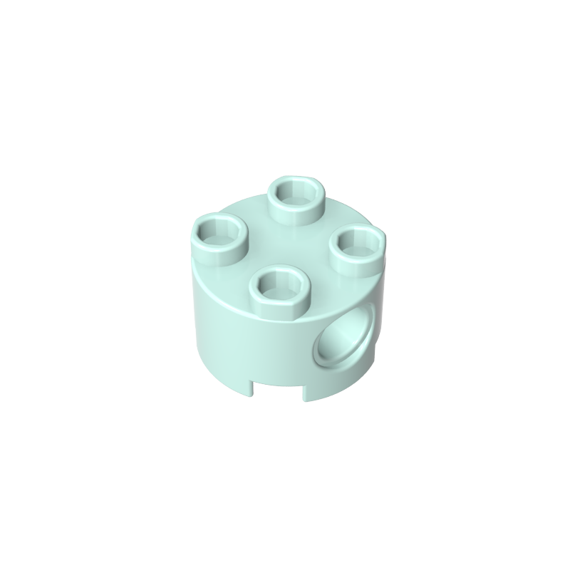 17485 | Brick, Round 2 x 2 with Pin Holes