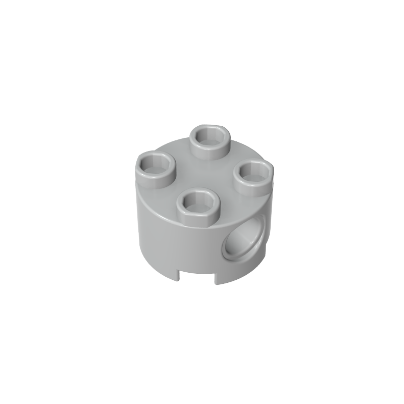 17485 | Brick, Round 2 x 2 with Pin Holes