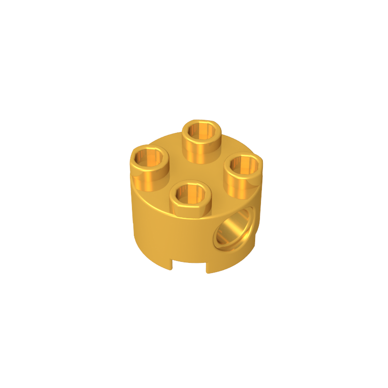 17485 | Brick, Round 2 x 2 with Pin Holes