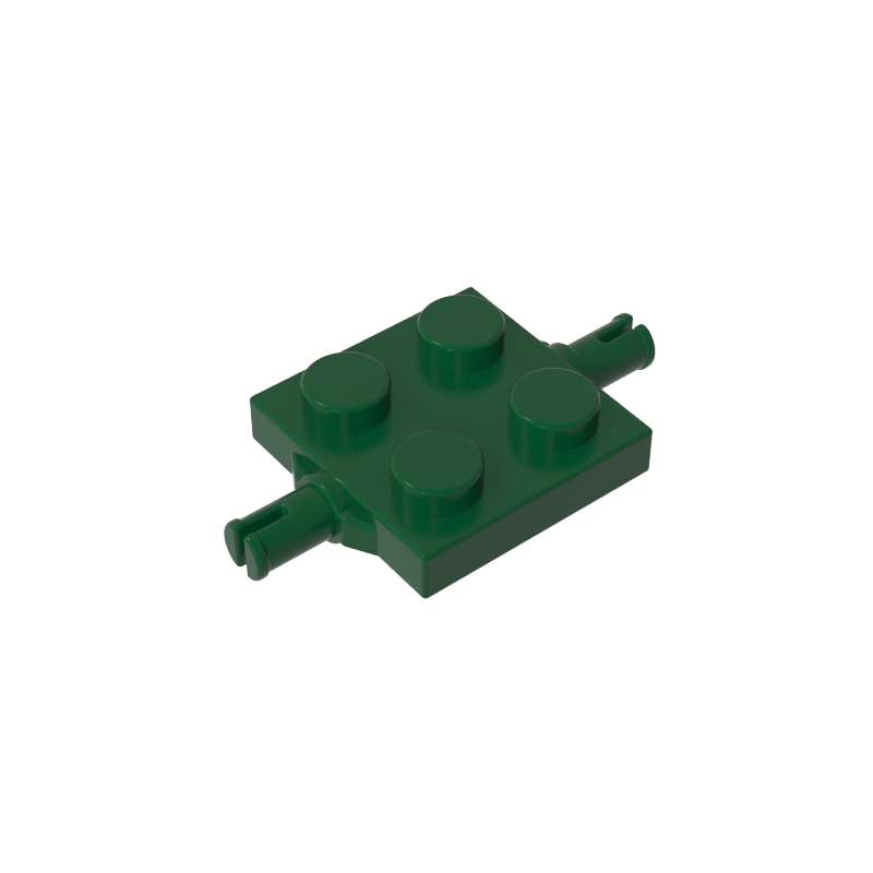 4600 | Plate, Modified 2 x 2 with Wheels Holder