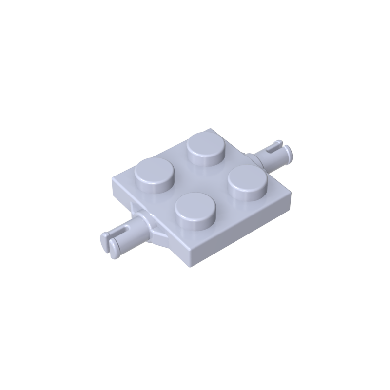 4600 | Plate, Modified 2 x 2 with Wheels Holder