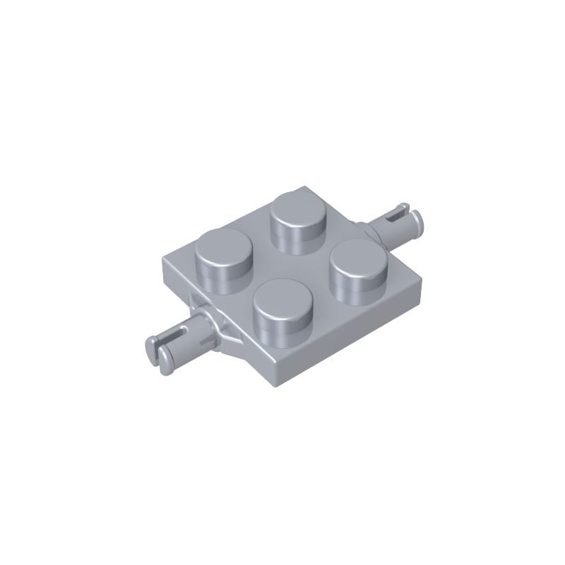 4600 | Plate, Modified 2 x 2 with Wheels Holder
