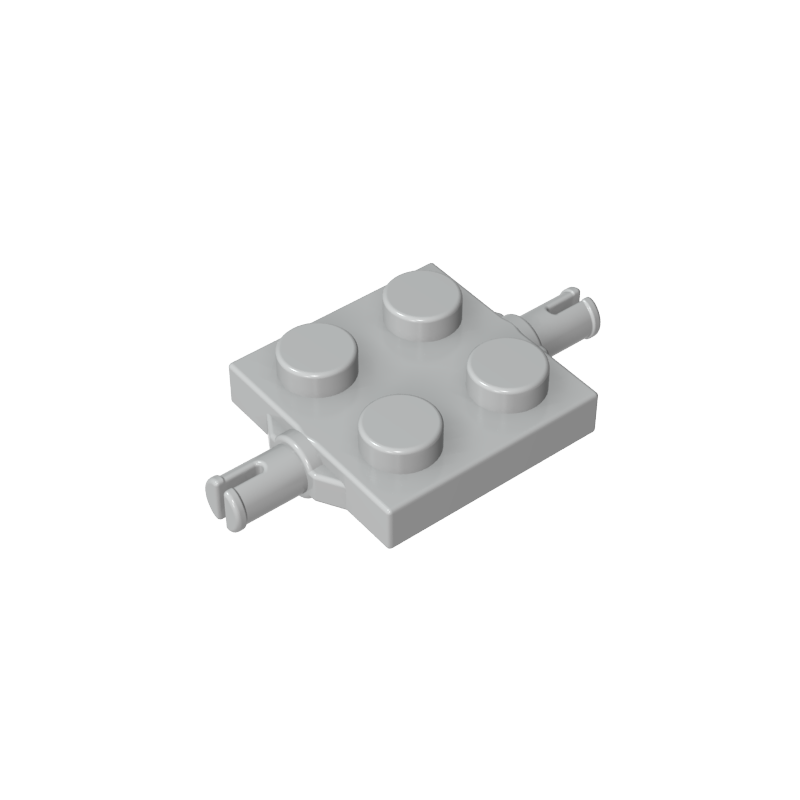 4600 | Plate, Modified 2 x 2 with Wheels Holder