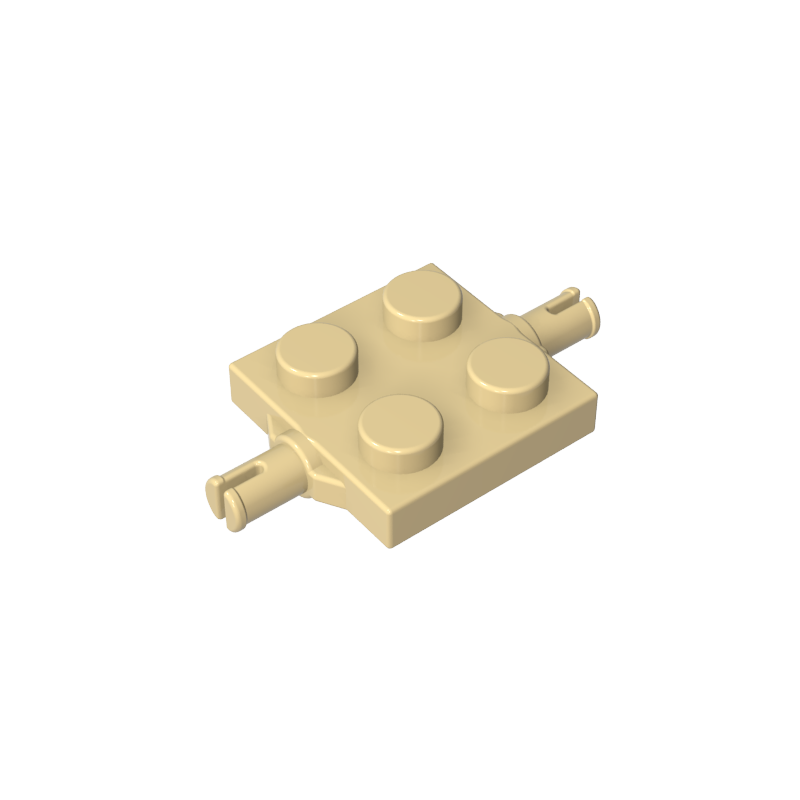 4600 | Plate, Modified 2 x 2 with Wheels Holder