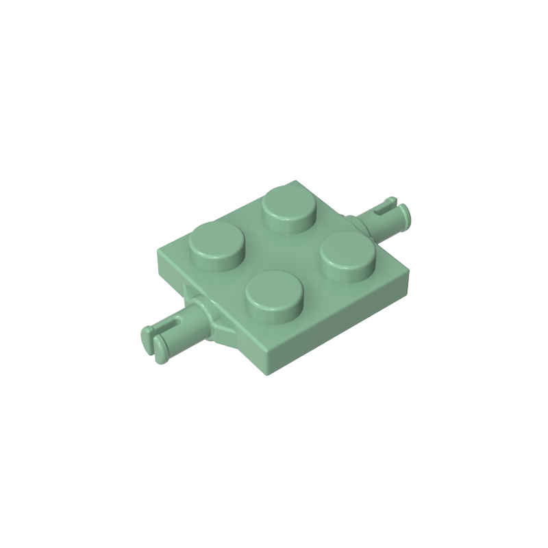 4600 | Plate, Modified 2 x 2 with Wheels Holder