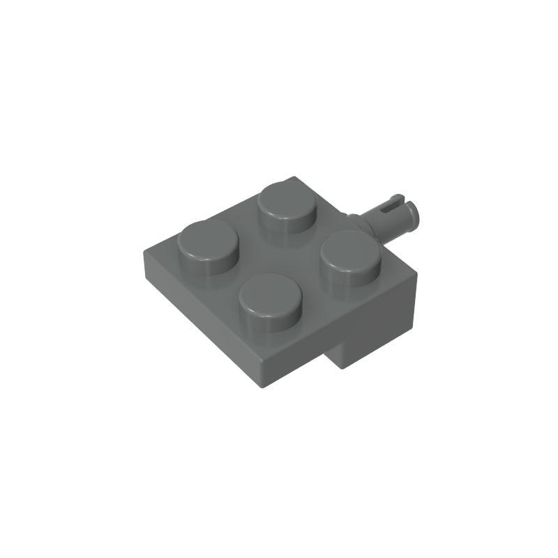 4488 | Plate, Modified 2 x 2 with Wheel Holder