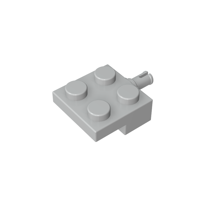 4488 | Plate, Modified 2 x 2 with Wheel Holder