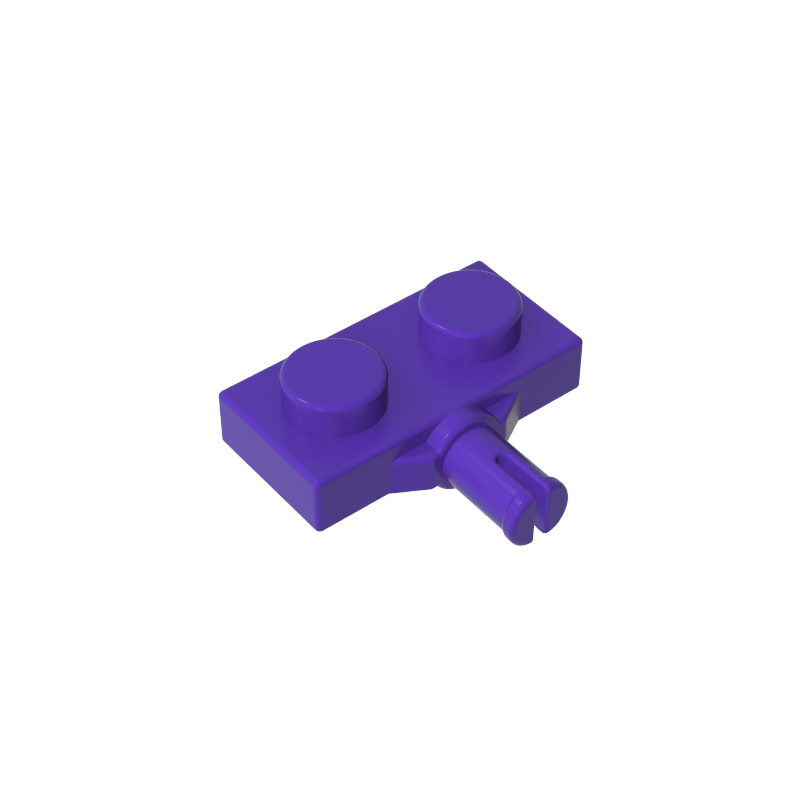 21445 | Plate, Modified 1 x 2 with Wheel Holder
