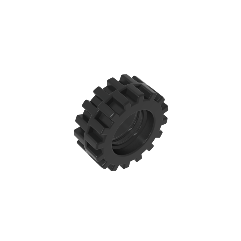 87414 | Tire & Tread 15mm D. x 6mm Offset Tread Small
