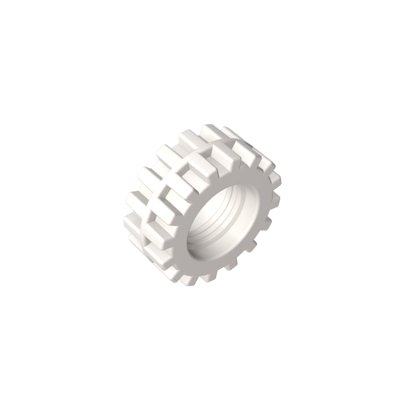 87414 | Tire & Tread 15mm D. x 6mm Offset Tread Small