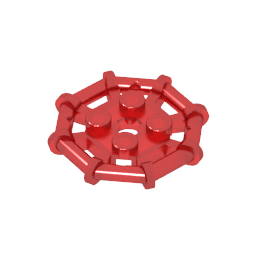 75937 | Plate, Modified 2 x 2 with Bar Frame Octagonal