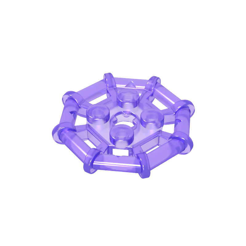 75937 | Plate, Modified 2 x 2 with Bar Frame Octagonal