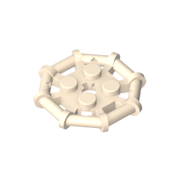 75937 | Plate, Modified 2 x 2 with Bar Frame Octagonal