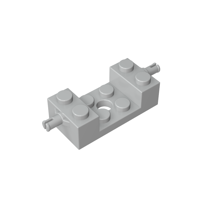 18892 | Brick, Modified 2 x 4 with Wheels Holder with 2 x 2 Cutout and Hole