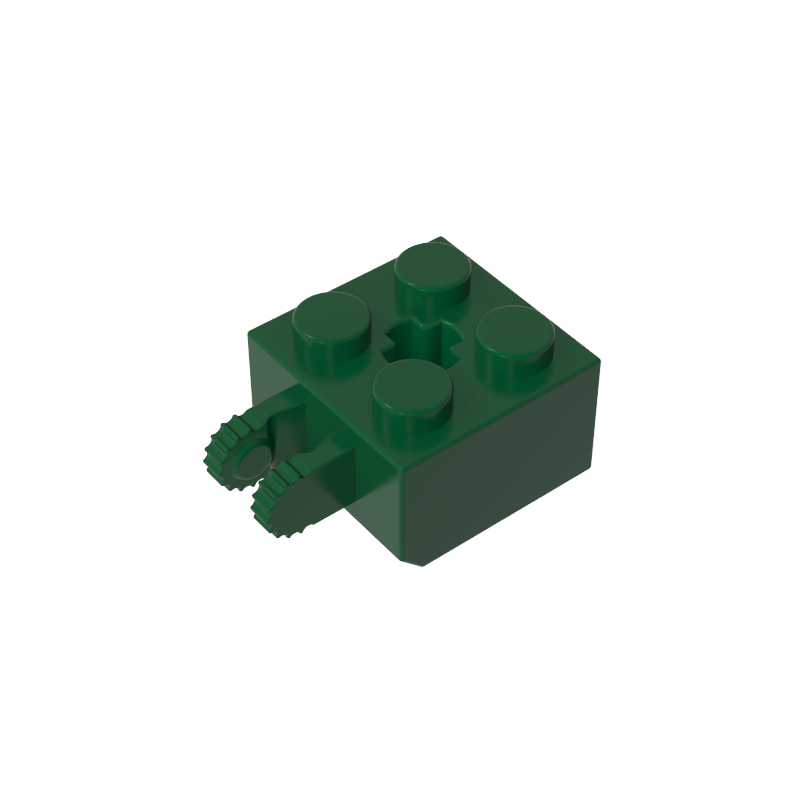 40902 | Hinge Brick 2 x 2 Locking with 2 Fingers Vertical and Axle Hole