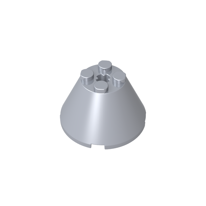 3943b | Cone 4 x 4 x 2 without Axle Hole