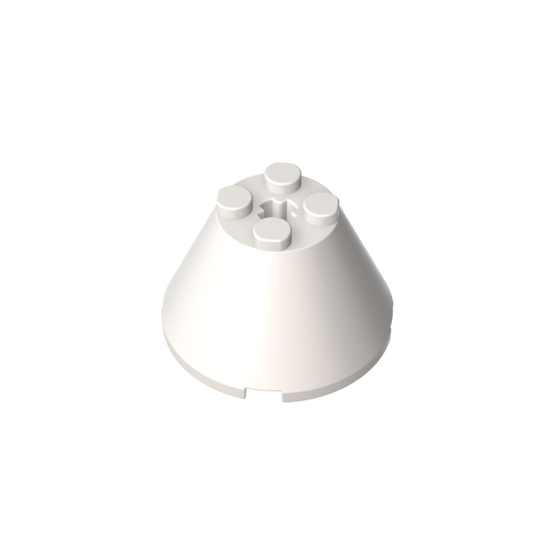 3943b | Cone 4 x 4 x 2 without Axle Hole