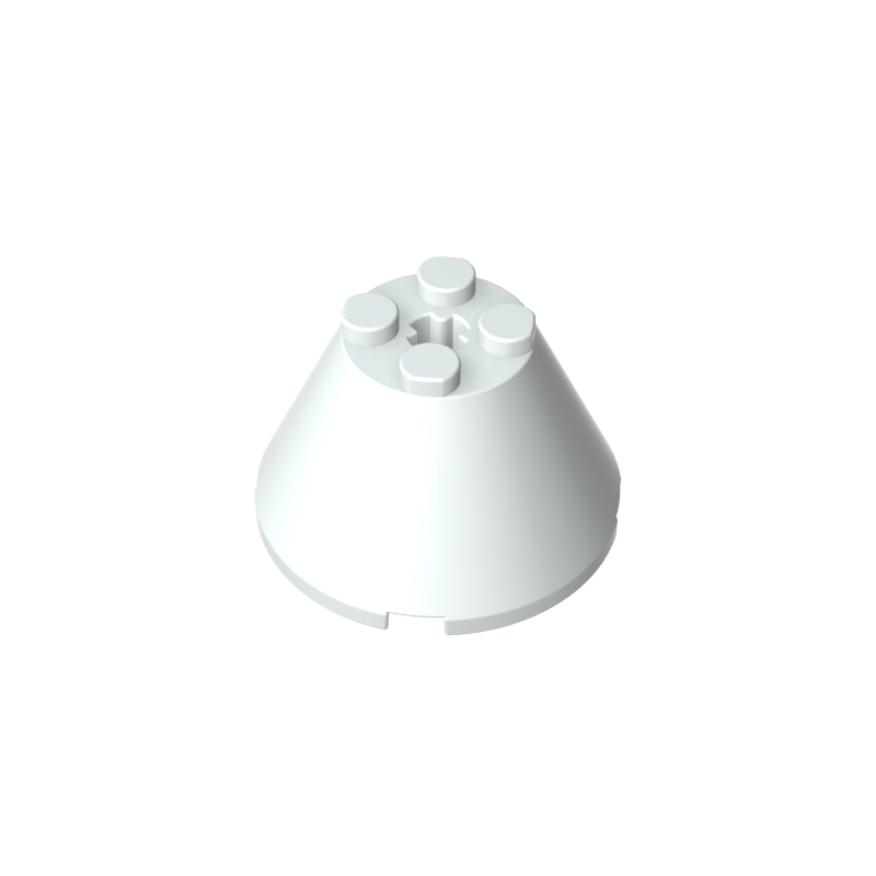 3943b | Cone 4 x 4 x 2 without Axle Hole