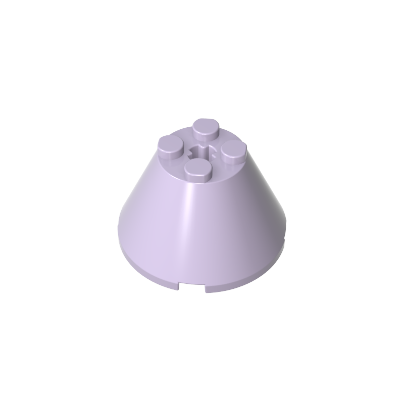 3943b | Cone 4 x 4 x 2 without Axle Hole