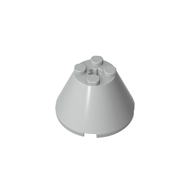 3943b | Cone 4 x 4 x 2 without Axle Hole