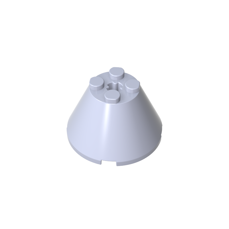 3943b | Cone 4 x 4 x 2 without Axle Hole