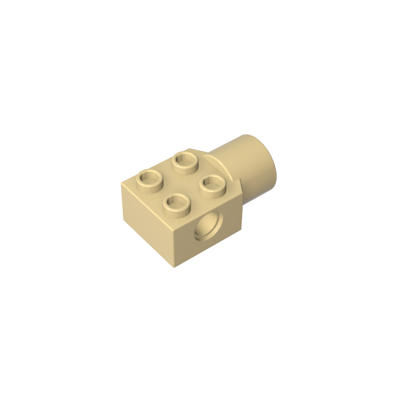 48169 | Technical Brick Modified 2 x 2 with Pin Hole and Rotation Joint Socket