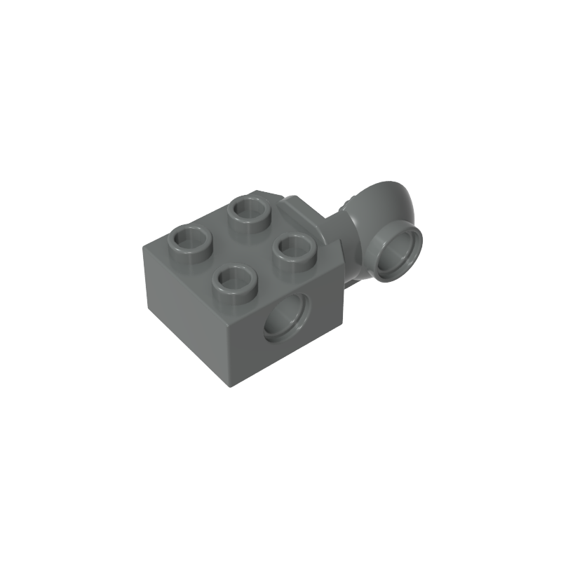 48171 | Technical Brick Modified 2 x 2 with Pin Hole and Rotation Joint Ball Half Vertical
