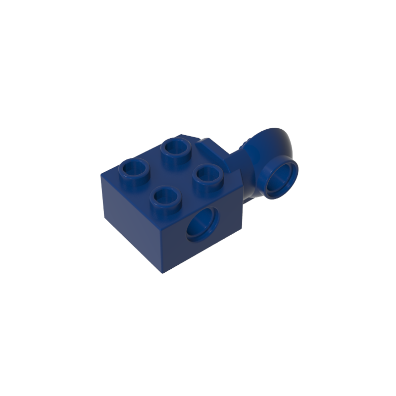 48171 | Technical Brick Modified 2 x 2 with Pin Hole and Rotation Joint Ball Half Vertical