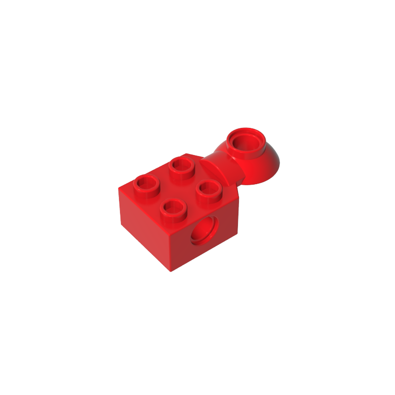48170 | Technical Brick Modified 2 x 2 with Pin Hole and Rotation Joint Ball Half Horizontal