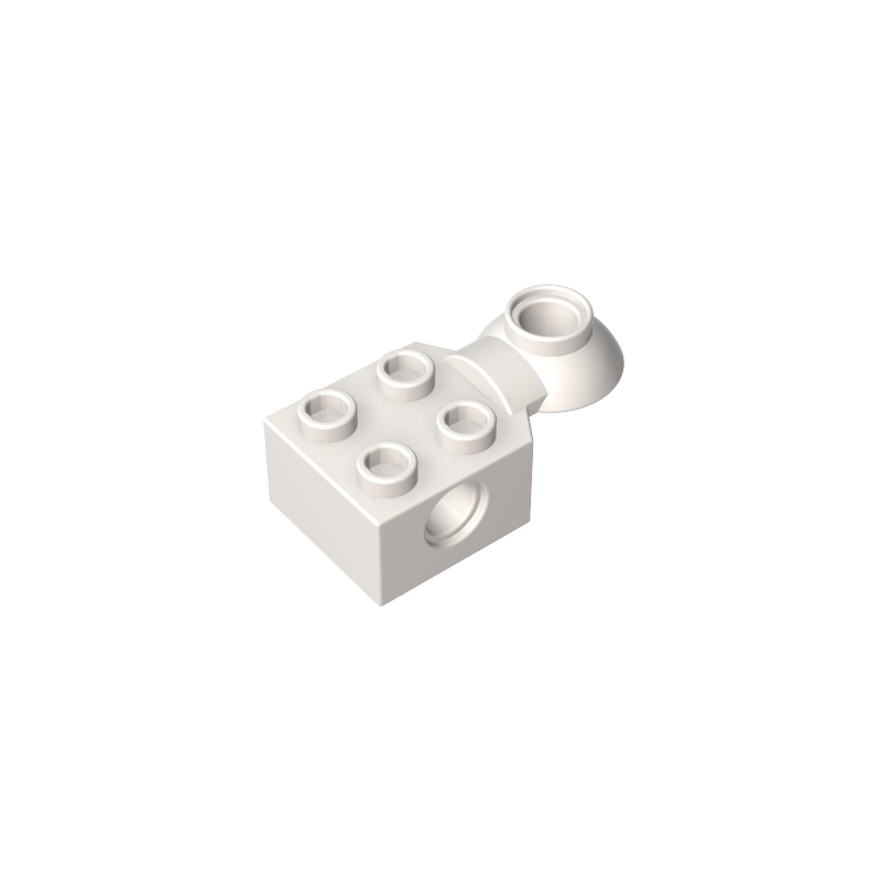 48170 | Technical Brick Modified 2 x 2 with Pin Hole and Rotation Joint Ball Half Horizontal